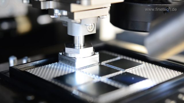 Video Bonding - femto 2 - Tacking, Bump Bonding